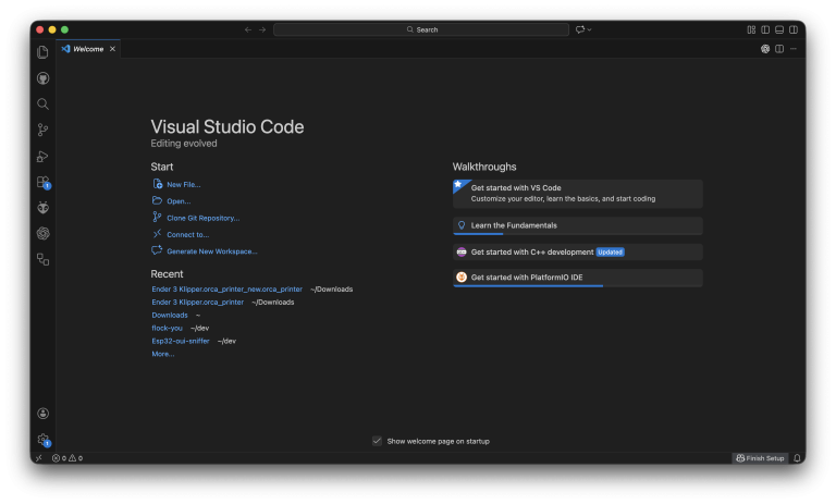 Visual Studio Code showing automation script development and coding workflow