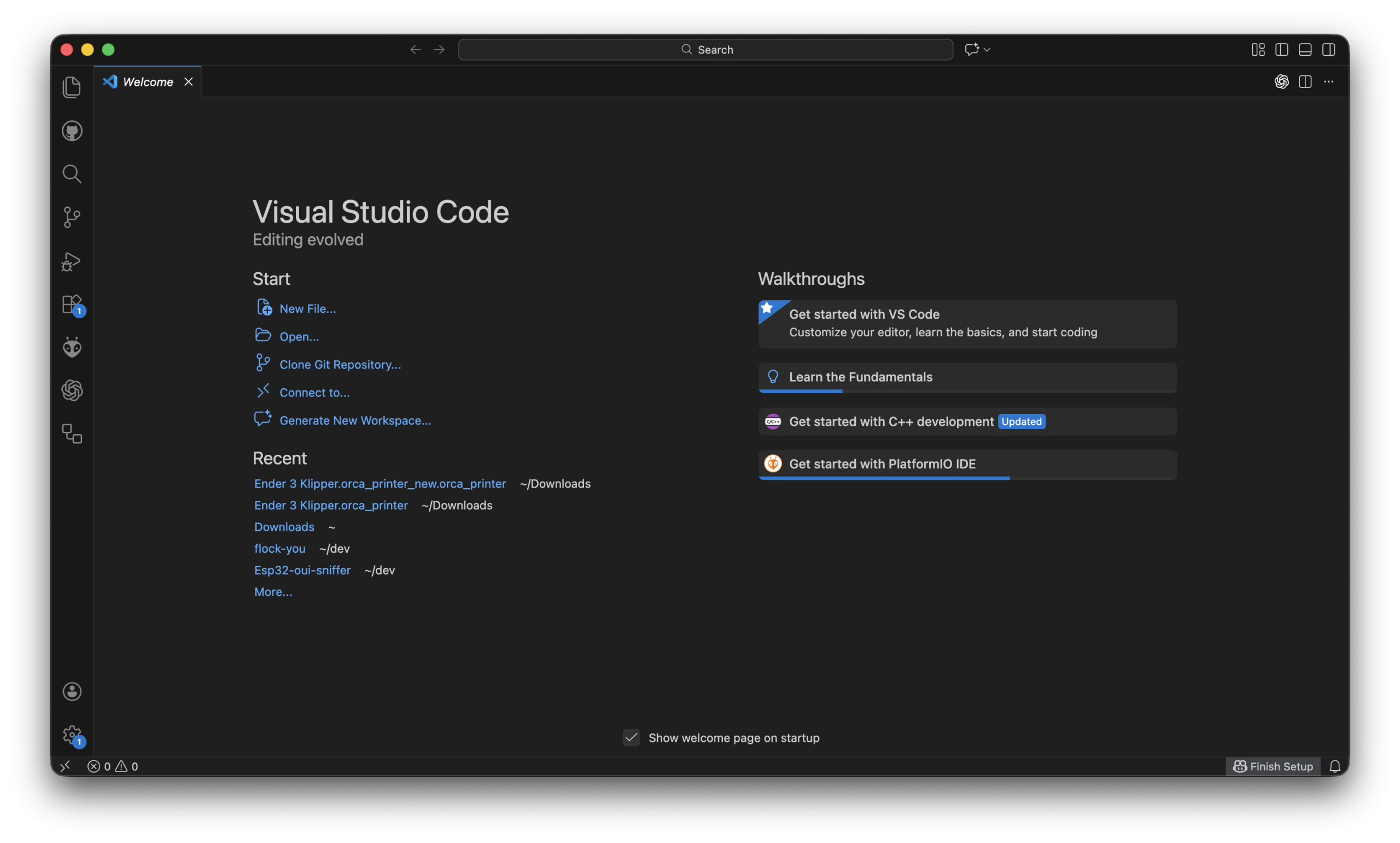 Visual Studio Code showing automation script development and coding workflow